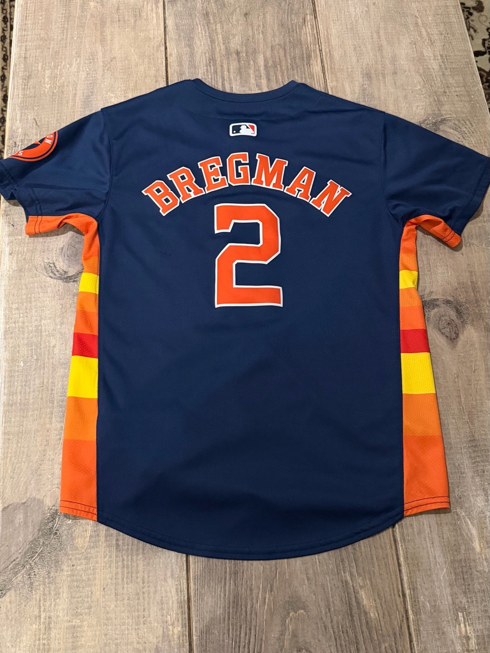 BUNDLE Houston Astros/NFL Kids Navy & Orange Team Jersey - Brand: Nike/Majestic - Picture 4 of 16